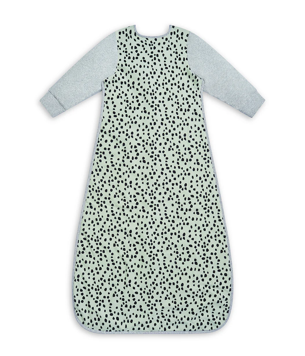 Sleep Bag Long Sleeve 1.0 TOG Organic Cotton Olive Animal - Image 4