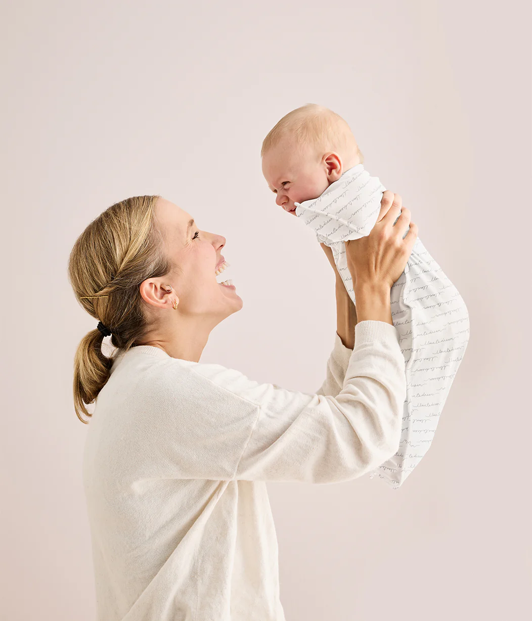 Swaddle Up™ 1.0 TOG Cotton White Dreamer - Image 5