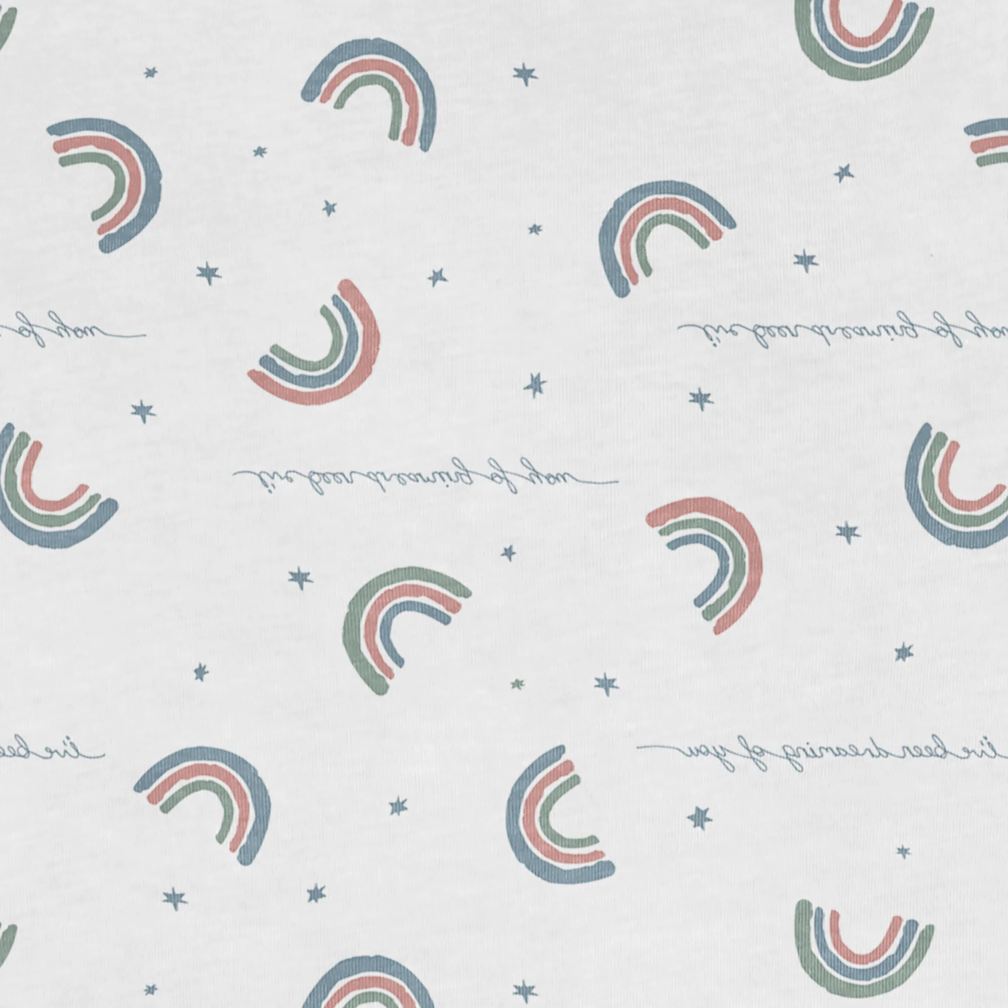 Swaddle Up™ 1.0 TOG Cotton White Rainbow Dream - Image 4