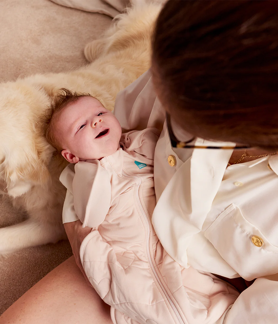 Swaddle Up™ 3.5 TOG Cotton Blush Heart Quilting - Image 6