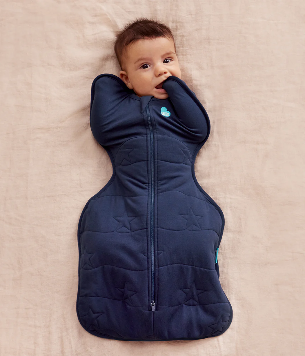 Swaddle Up™ 3.5 TOG Cotton Navy Star Quilting - Image 7