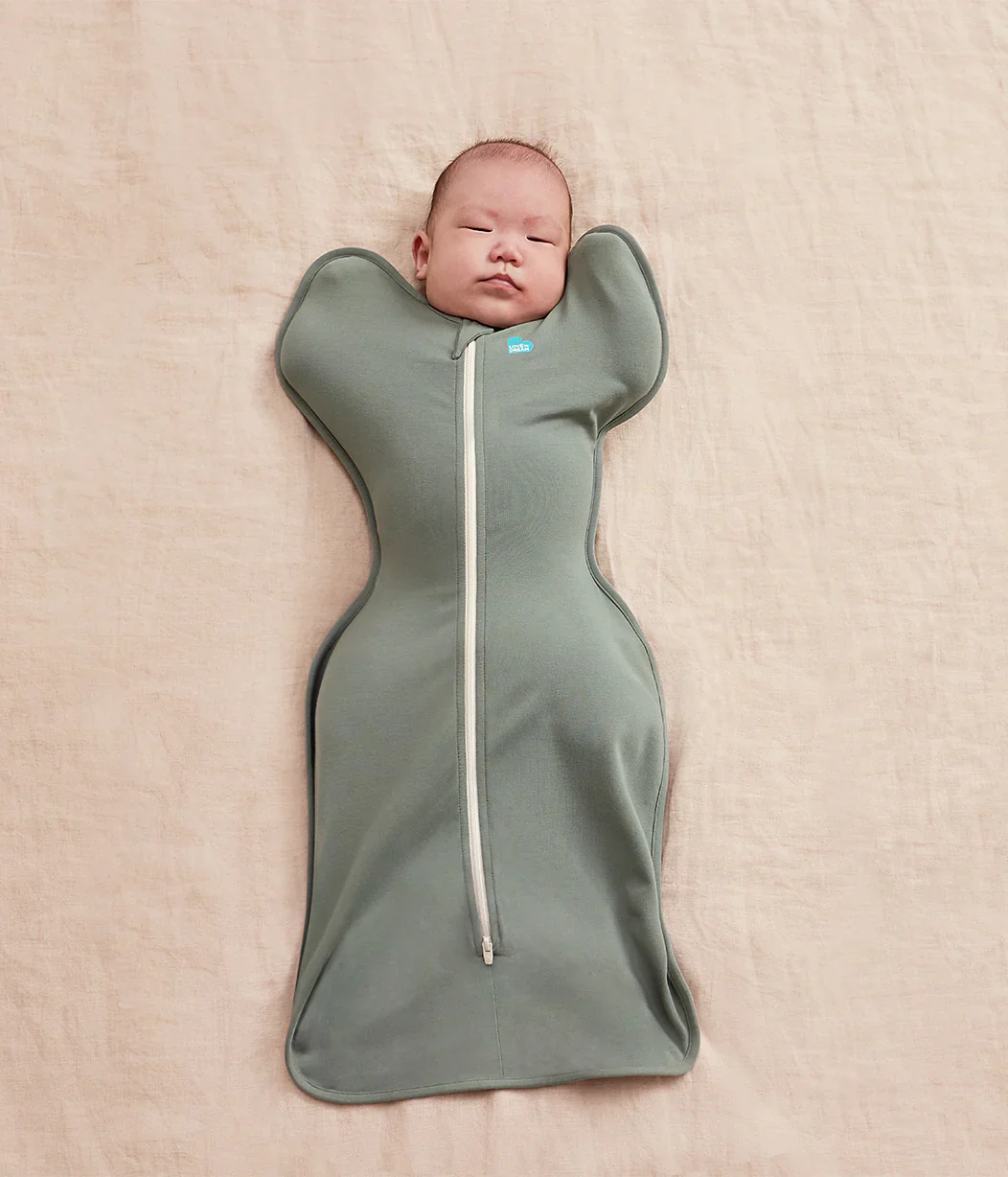 Swaddle Up Starter Bundle | 1.0 TOG | Dusty Blue | Deep Olive | Grey - Image 4