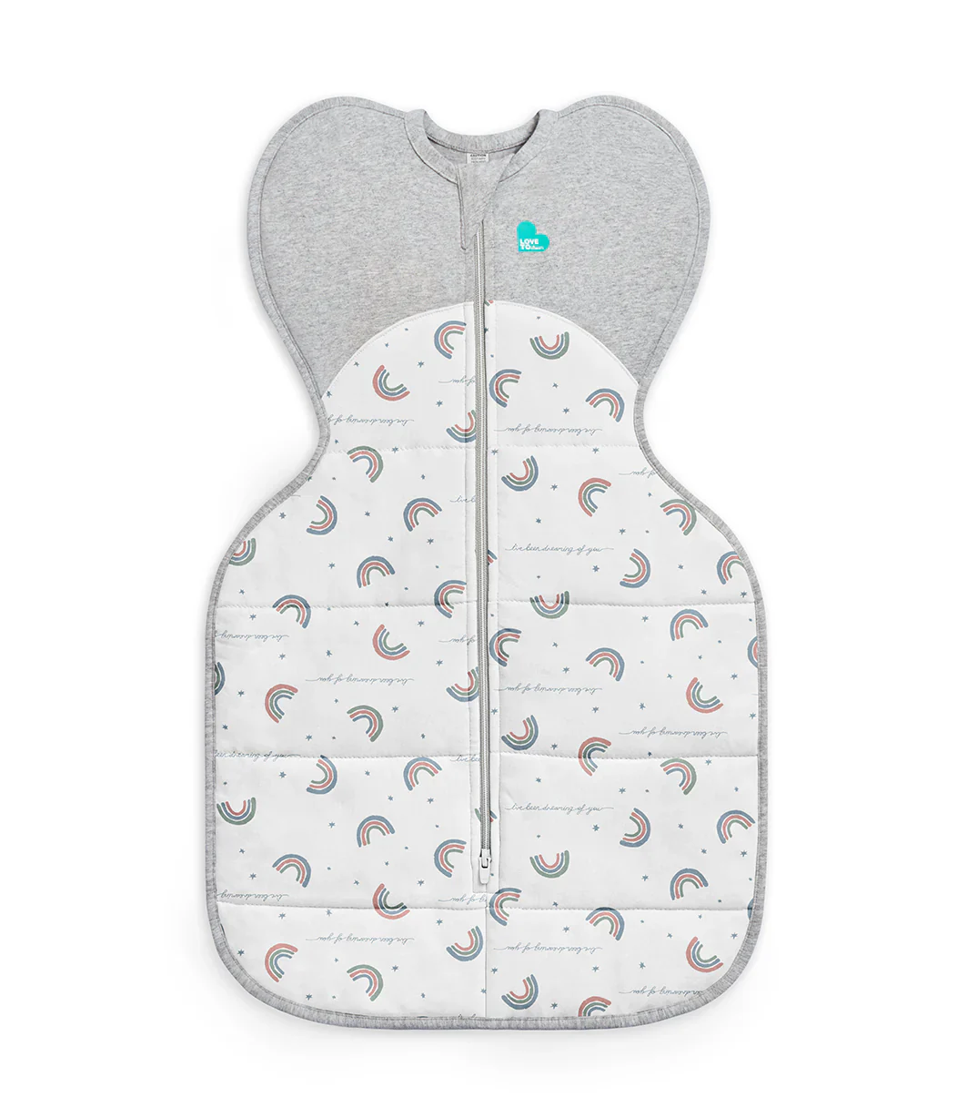 Swaddle Up Starter Bundle 2.5 | 3.5 TOG | White Rainbow Dream | Blush Heart | Navy Star - Image 3