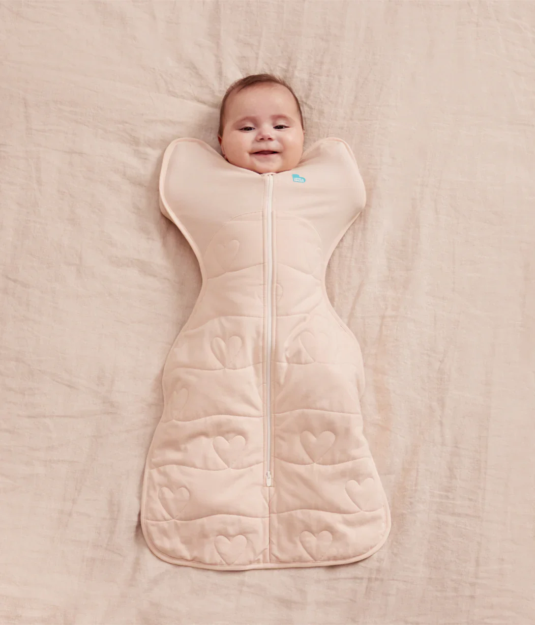 Swaddle Up Starter Bundle 2.5 | 3.5 TOG | White Rainbow Dream | Blush Heart | Navy Star - Image 4