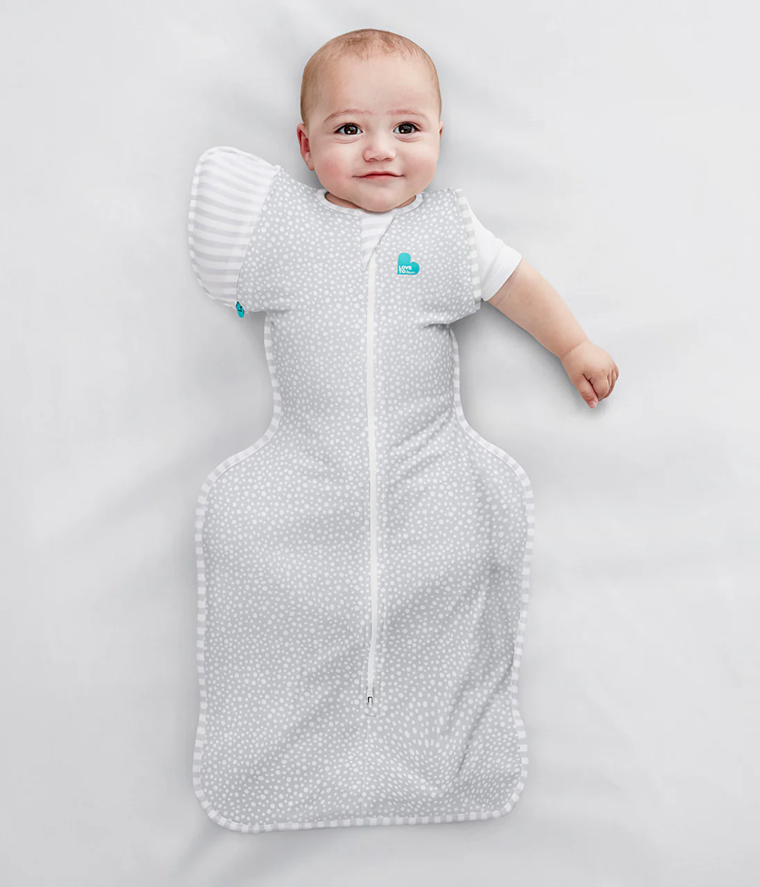 Swaddle Up™ Transition Bag 1.0 TOG Viscose from Bamboo Grey Dot - Image 4